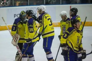 Radost Bítešských hokejistů.